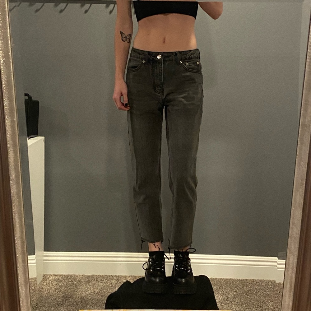Adika charcoal grey jeans